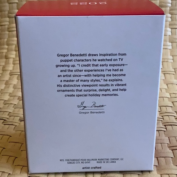 HALLMARK ORNAMENT MERRY MICE BUILDING A SNOWMAN SPECIAL EDITION 7 weeks til Xmas - Picture 2 of 5